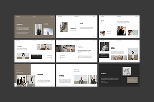 Brand Portfolio Canva Google Slide