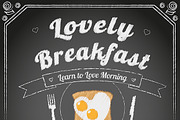 Two vector chalkboards, a Flyer Template by Julia Tim (Thumbnail 5 of 5)