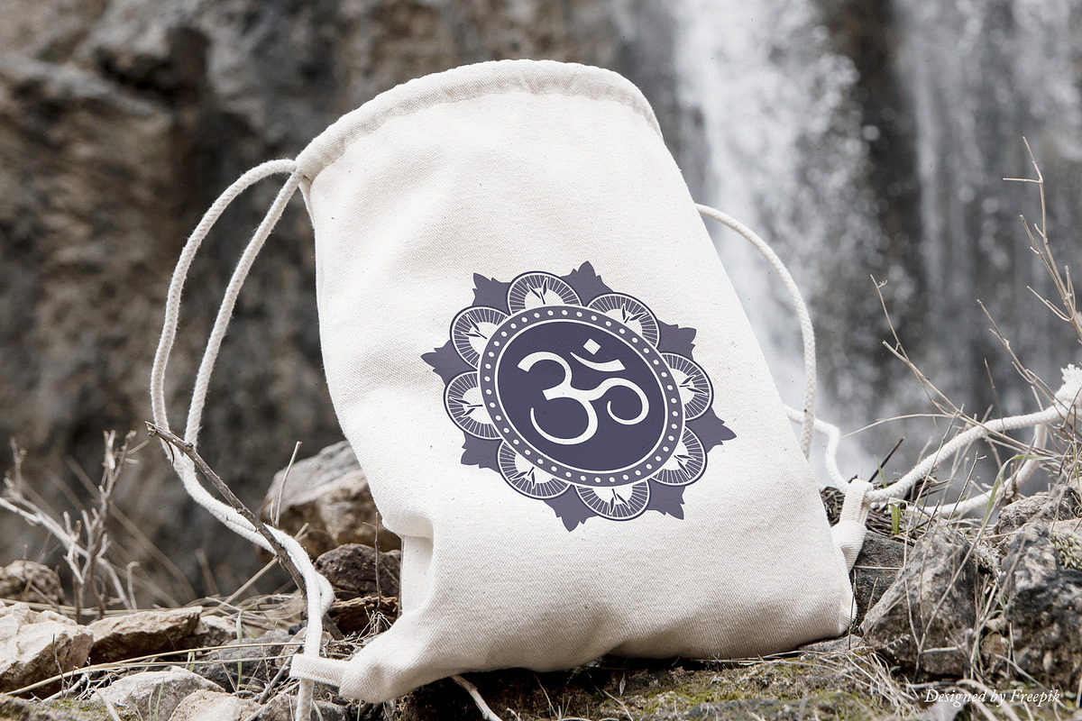 Mindful Mandala Logo Pack Canva & AI preview 5