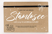 Stamlosee, a Script Font by operatype.co (Thumbnail 1 of 8)