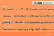 JollyGood Proper Condensed-Essential, a Sans Serif Font by Letradora (Thumbnail 3 of 6)