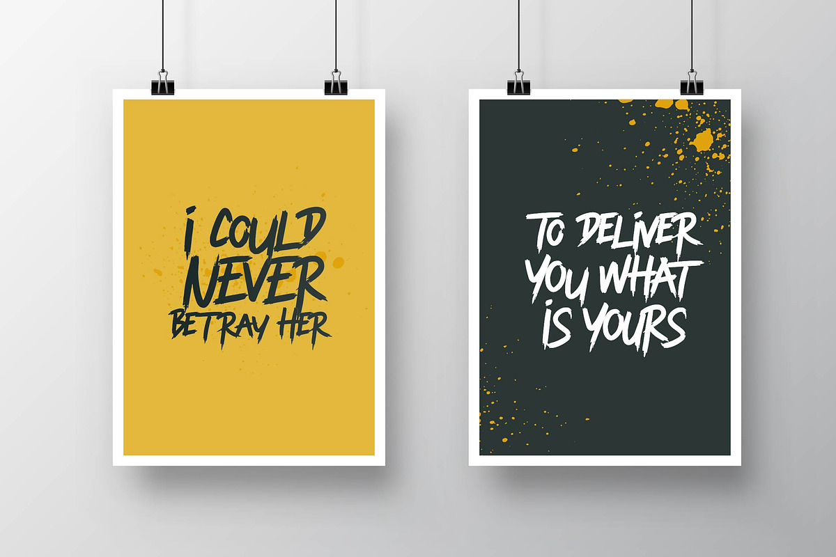 Tanisher | Urban Brush Font, a Script Font by Denustudios (Photo 4 of 14)