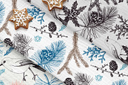 Vintage Winter Plants Collection, an Object Graphic by Yevheniia (Thumbnail 7 of 8)