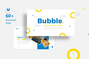 Bubble Fashion Keynote Template