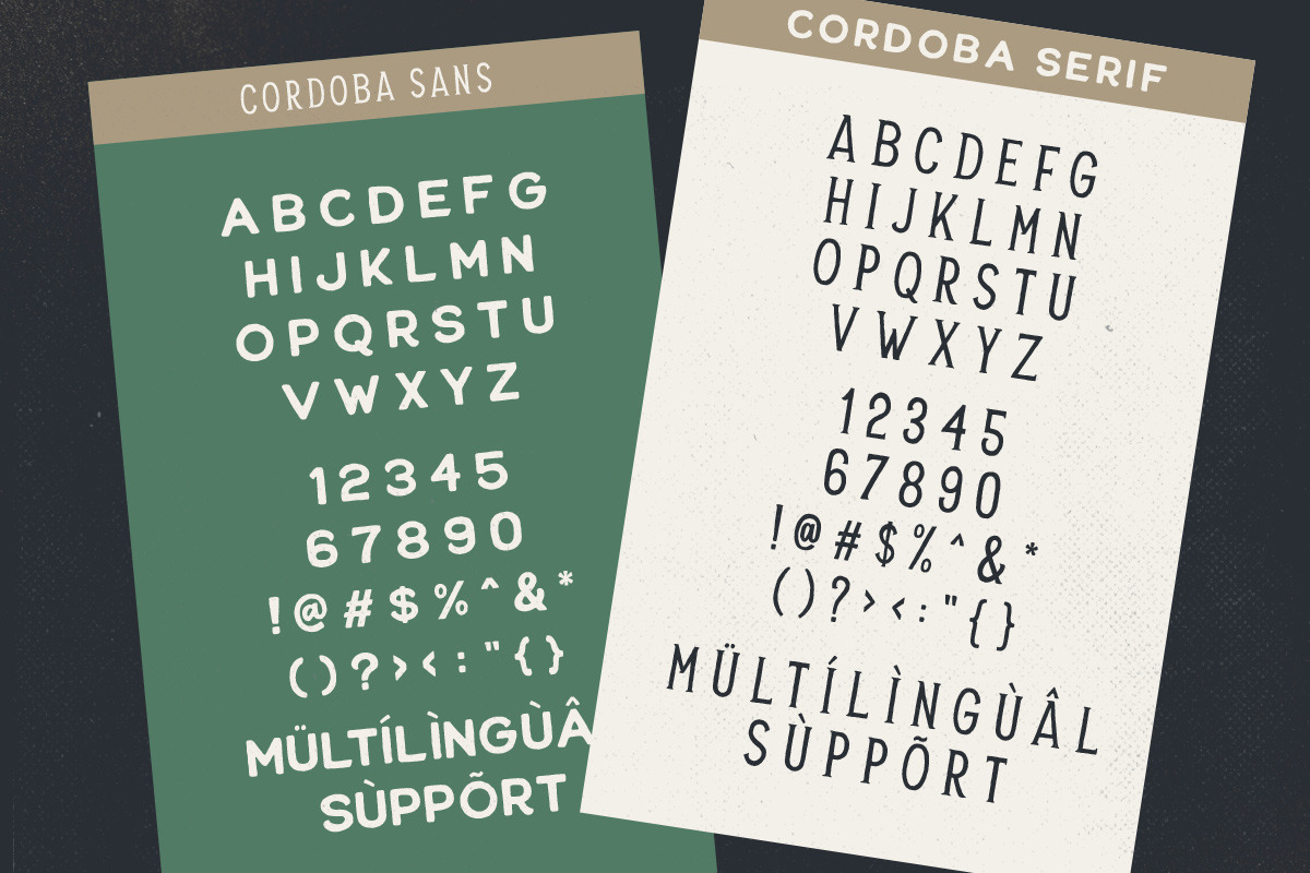 Cordoba - Font Duo (+EXTRA), a Sans Serif Font by Letterhend Studio (Photo 9 of 9)