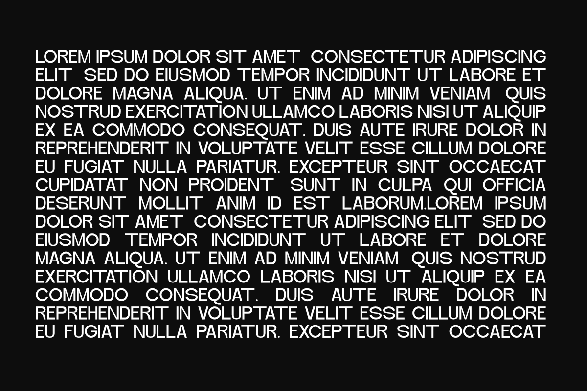 Quantro Sans – Modern Geometric Type, a Sans Serif Font by Muksal Creative (Photo 3 of 10)
