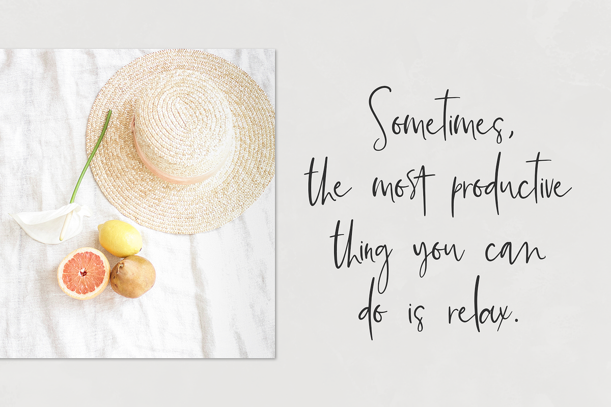Summerback Script, a Script Font by Beck McCormick (Photo 2 of 10)
