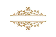 Vintage gold frame on a white, a Decorative Illustration by RODINA (Thumbnail 1 of 3)