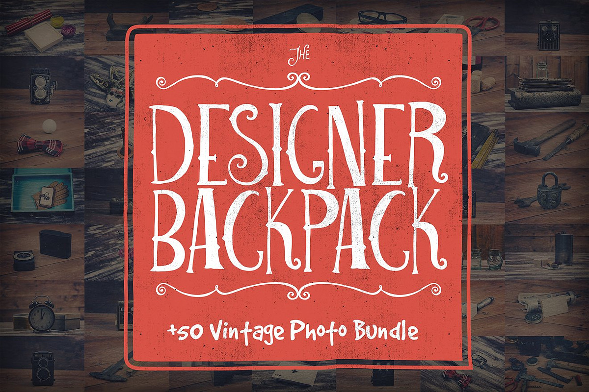 The Designer Backpack Photo Bundle, an Object Graphic by Designerbundle (Photo 1 of 5)
