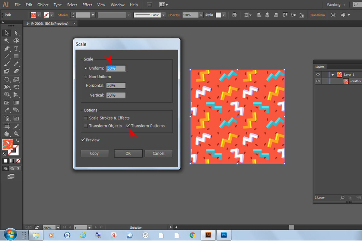 45 geometric patterns, a Pattern Graphic by ComelyPics Shop (Photo 11 of 11)