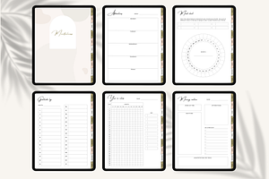 Undated Digital Life Planner IPad