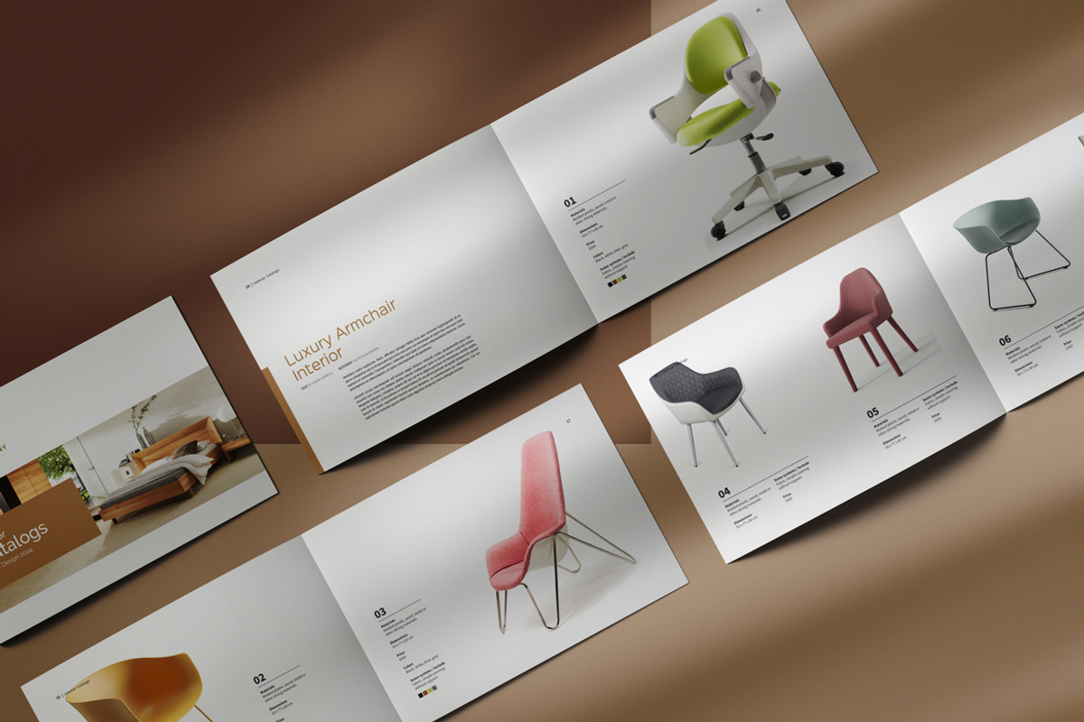 Interior Design Catalogs, a Brochure Template by adekfotografia (Photo 10 of 12)