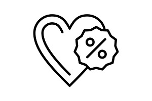 Heart Line Icon, an Icon by Pexelpy