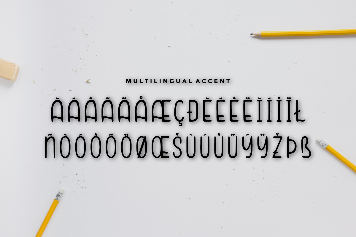Hello Pencile - Handdrawn Font, a Sans Serif Font by Good Java Studio (Photo 9 of 10)