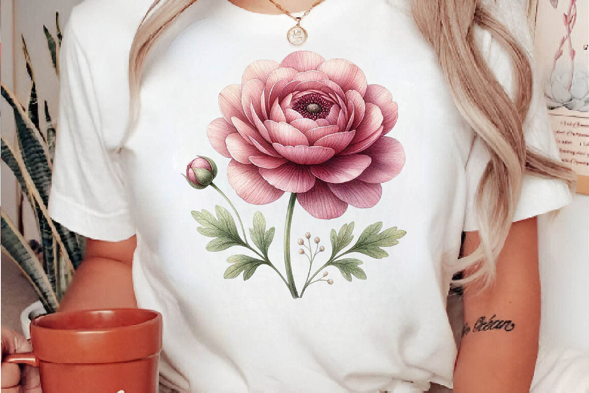 Dusty Rose and Burgundy, a Texture Illustration by fashionaddict (Photo 7 of 7)