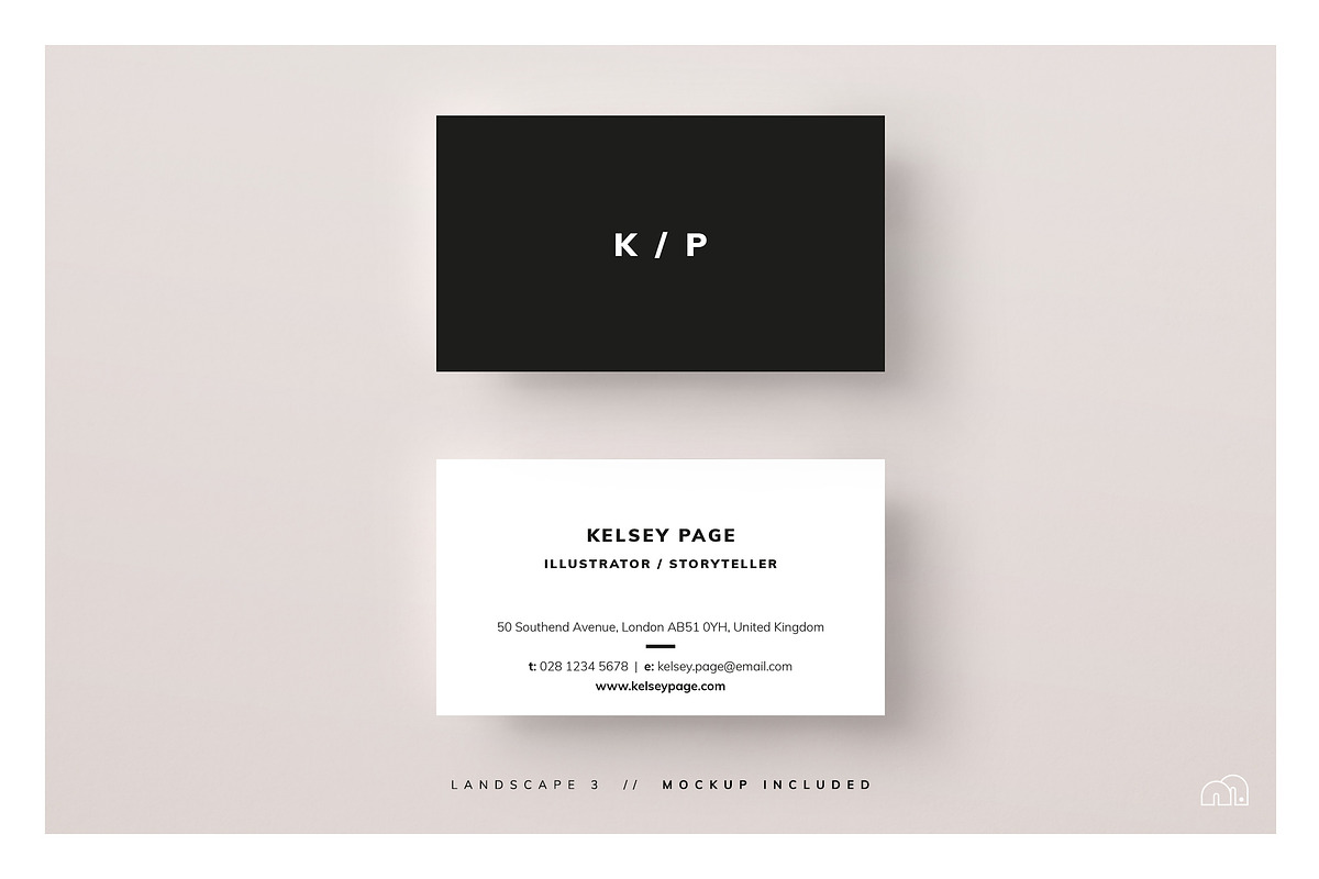 Business Card - Kelsey, a Business Card Template by bilmaw creative (Photo 6 of 10)
