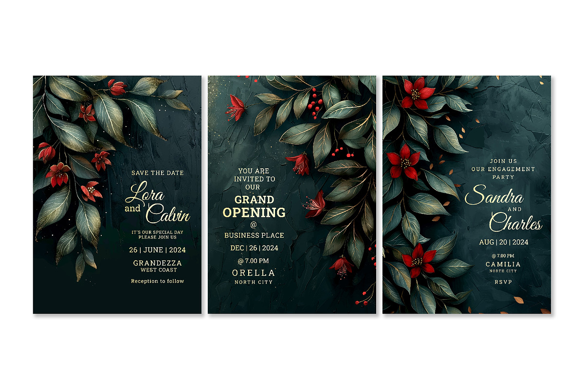 175+ Abstract Vector Invitations, an Invitation Template by M6 Gallery (Photo 56 of 126)
