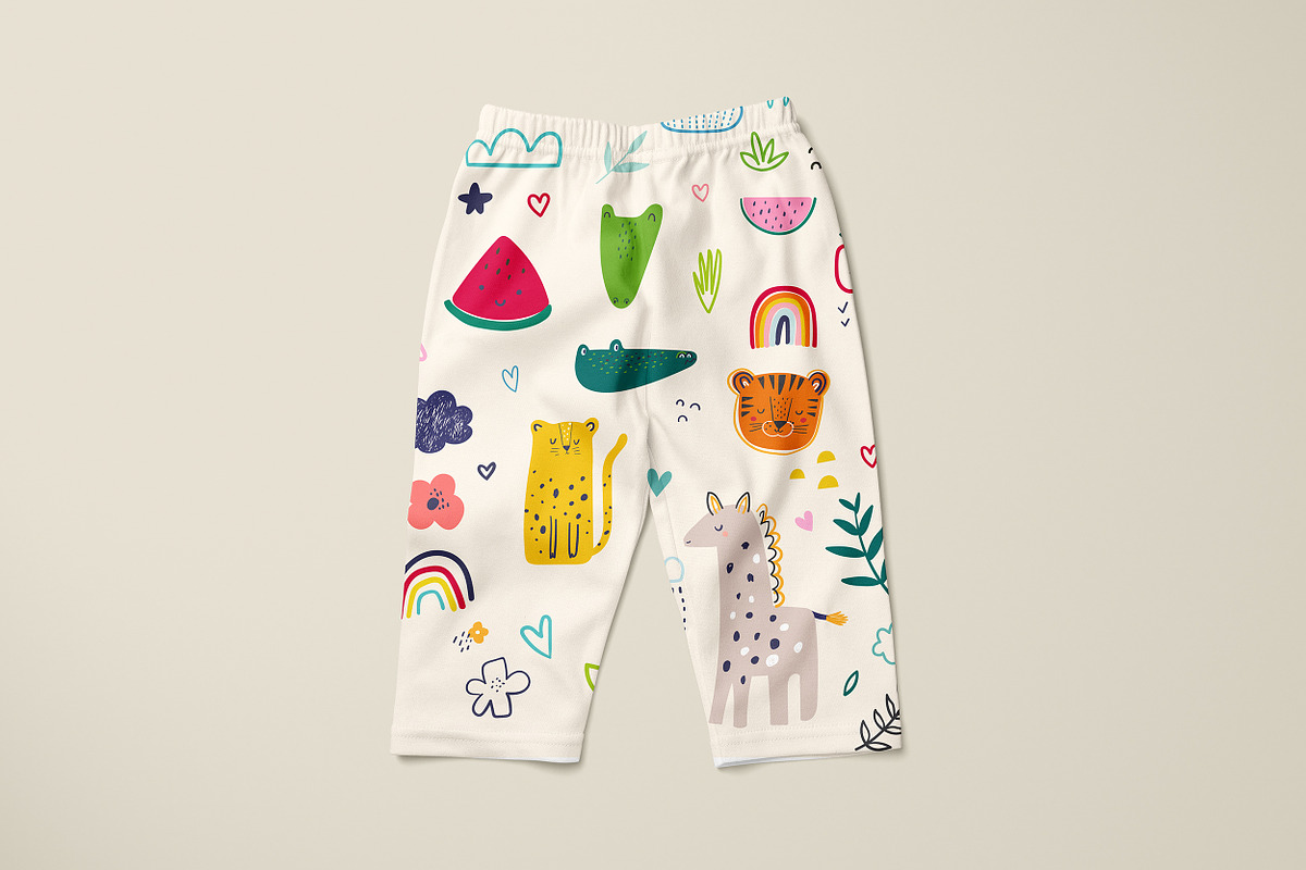 Baby hand drawn animals collection, an Animal Illustration by MoleskoStudio (Photo 8 of 24)