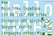 Mono Trea, a Sans Serif Font by Fateh.Lab (Thumbnail 2 of 14)