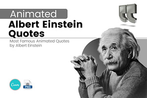 Animated Albert Einstein Quotes
