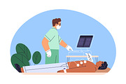 Medical examination & health checkup, a Healthcare Illustration by Good Studio (Thumbnail 9 of 19)