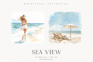 Sea View Illustrations