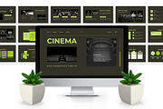 Cinema - Movie Powerpoint, a Presentation Template by Deepslide Studio (Thumbnail 2 of 6)