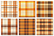 Fall Autumn Plaid Digital Papers, a Texture Graphic by Dream Creation (Thumbnail 3 of 6)