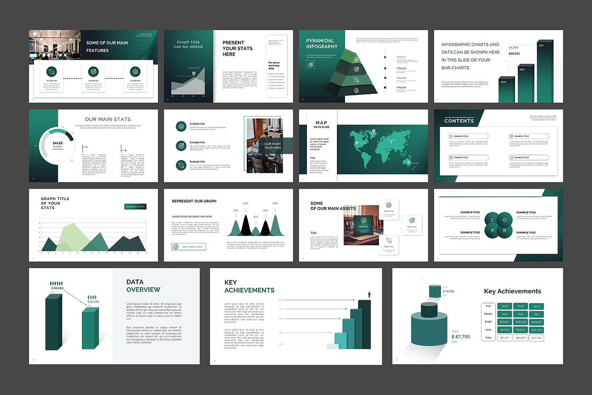 Business Company Profile PowerPoint, a Presentation Template by Artemis-products (Photo 4 of 6)