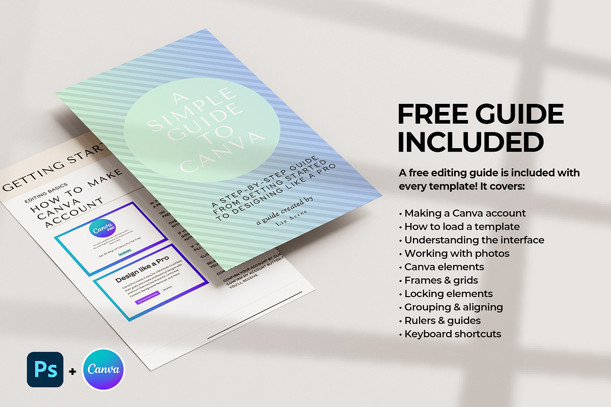 A4 Product Flyer Template Canva PSD, a Flyer Template by Vintage Impressions (Photo 6 of 6)