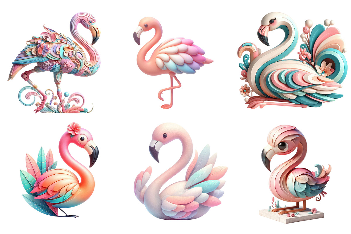 Watercolor Flamingo Sublimation, a Graphic by CitraGraphics (Photo 2 of 3)