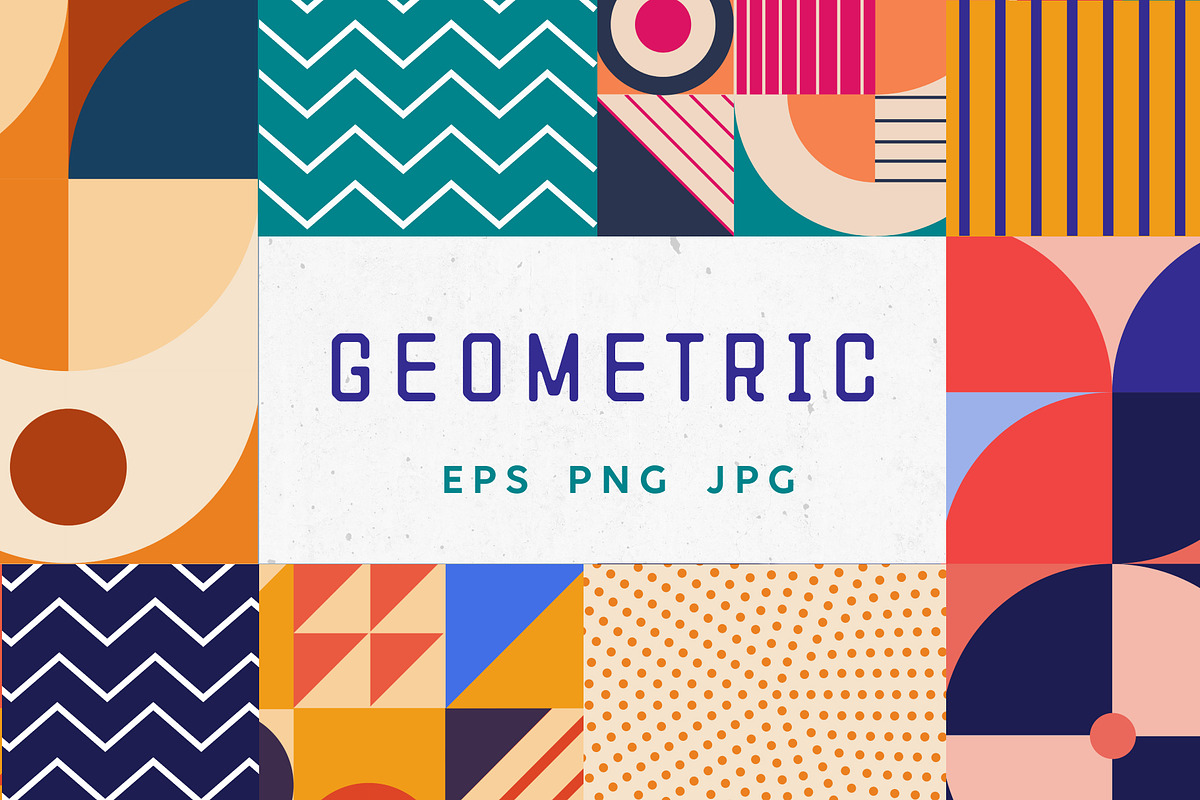 Abstract vector geometric background, a Pattern Graphic by Getalo Viktoriia (Photo 1 of 13)