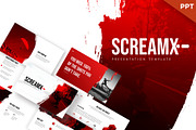 Screamx Presentation Template, a Presentation Template by Jegtheme (Thumbnail 1 of 4)