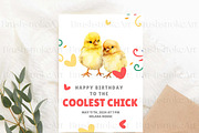 Chicken Coop Clipart, Baby Chick PNG, an Animal Illustration by BrushstrokeArtGB (Thumbnail 8 of 9)