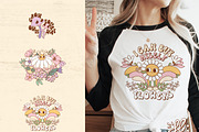Flower power - retro groovy bundle, an Object Illustration by Huxmay (Thumbnail 8 of 13)
