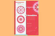 Modern Geometric Event Flyer, a Templates & Theme by studiogstock (Thumbnail 3 of 3)