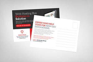 Premium Web Hosting Postcard