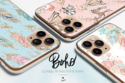 Boho Tribal Animal Seamless Patterns, a Pattern Graphic by KaramfilaS (Thumbnail 11 of 19)