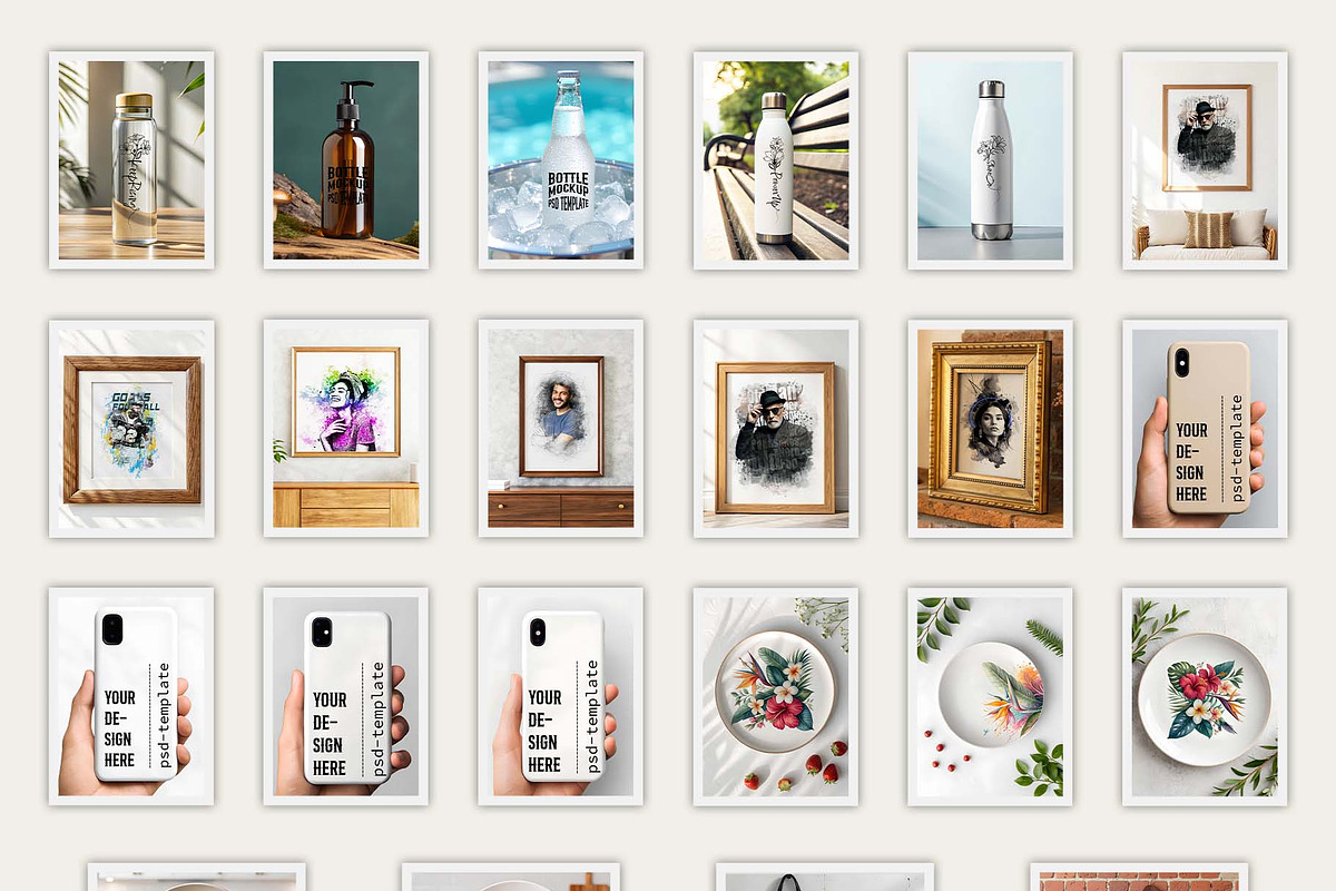 50 Different Mockup Collections, an Action Add-On by MRI STUDIO (Photo 9 of 22)