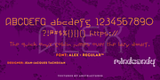 Alex™, a Slab Serif Font by MINDCANDY (Thumbnail 1 of 3)