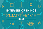 Internet Of Things Icons, an Icon by ConceptCafe (Thumbnail 1 of 3)