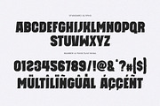 Hugro Modern Futuristic Sans Serif, a Sans Serif Font by Perfectype (Thumbnail 7 of 7)