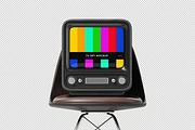 TV Mockup, a Device Mockup by zpackcreative (Thumbnail 4 of 4)