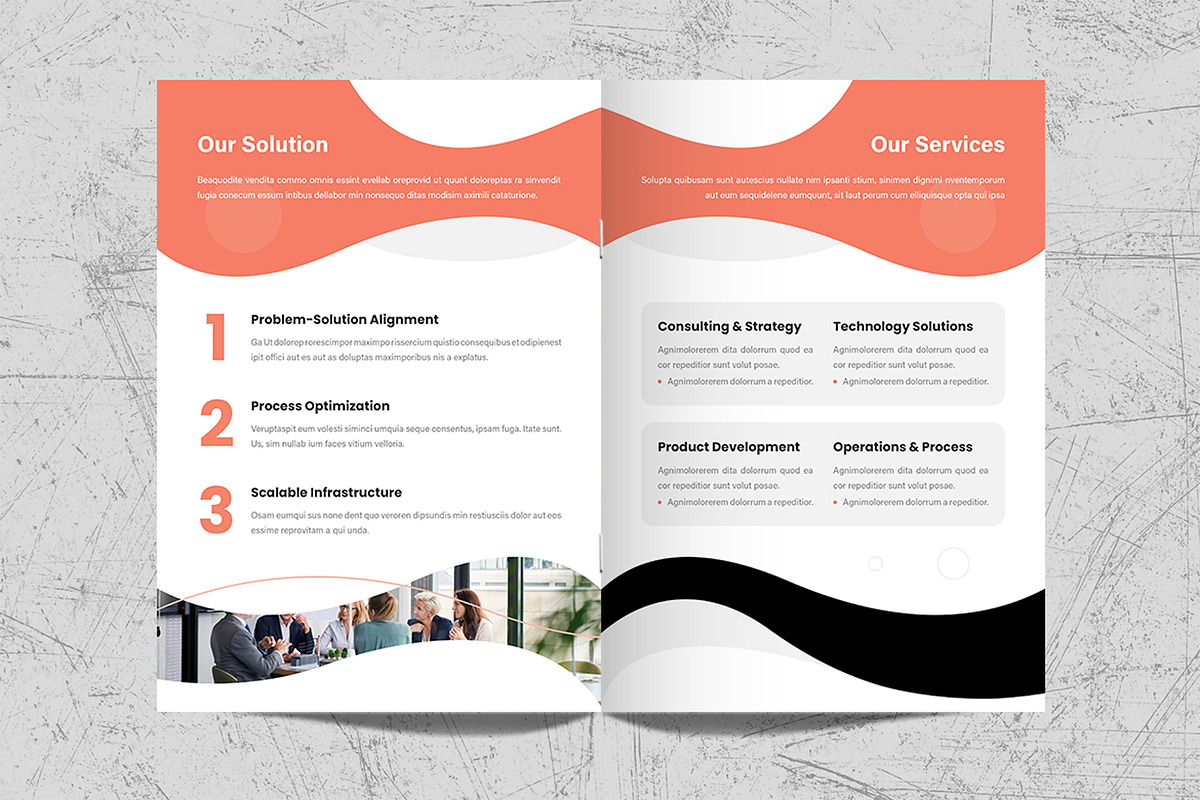 Booklet Brochure Template, a Brochure Template by White Graphic (Photo 6 of 11)