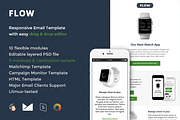 Flow Email Template + Builder, an Email Template by Digico (Thumbnail 1 of 5)