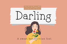 Darling Cute Handwritten Font