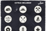 The Scouts Logos & Camping Badges, a Branding & Logo Template by JeksonGraphics (Thumbnail 6 of 9)