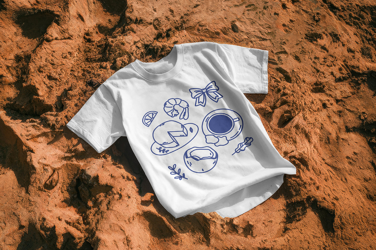Summer Picnic Elements - Doodle Art, an Illustration by Moonberry_Studio (Photo 8 of 14)