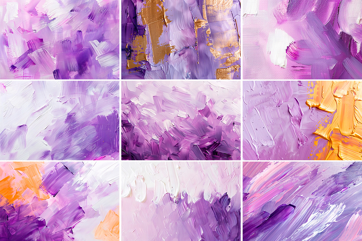 Majestic Purple Luxe Gold Abstract, a Background Graphic by Elena Dorosh (Photo 3 of 7)