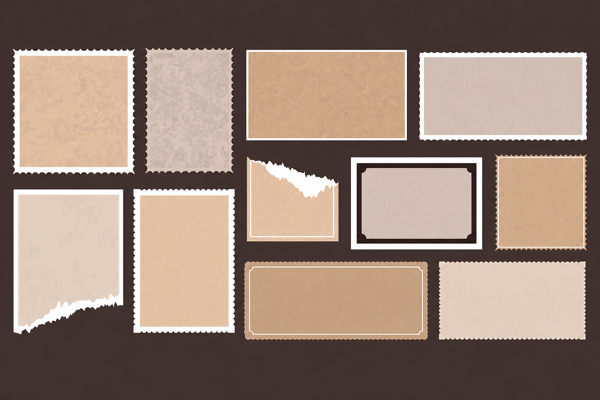 Paper Cut-Out Scrapbook Bundle, a Decorative Illustration by Anna Studio (Photo 11 of 28)
